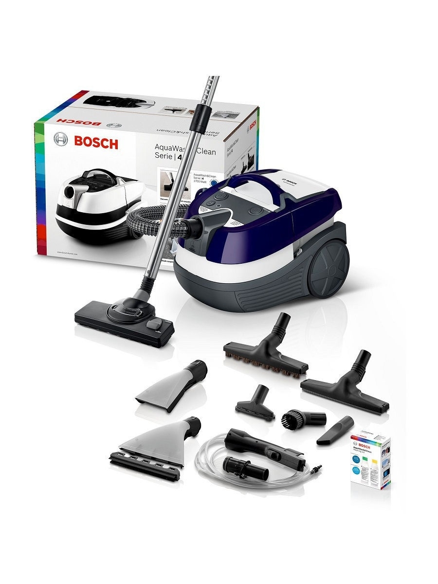 Моющий пылесос bosch aqua wash