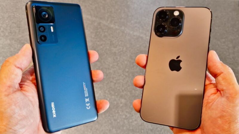 Xiaomi 12T Pro vs iPhone 14 Pro Max