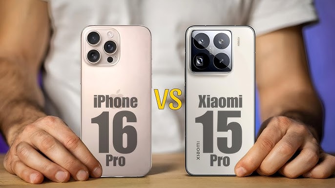 Xiaomi 15 Pro vs iPhone 16 Pro