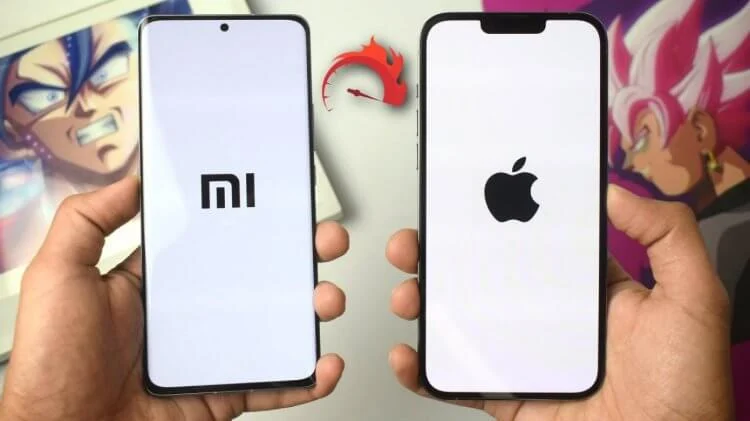 Xiaomi vs iPhone сравнение